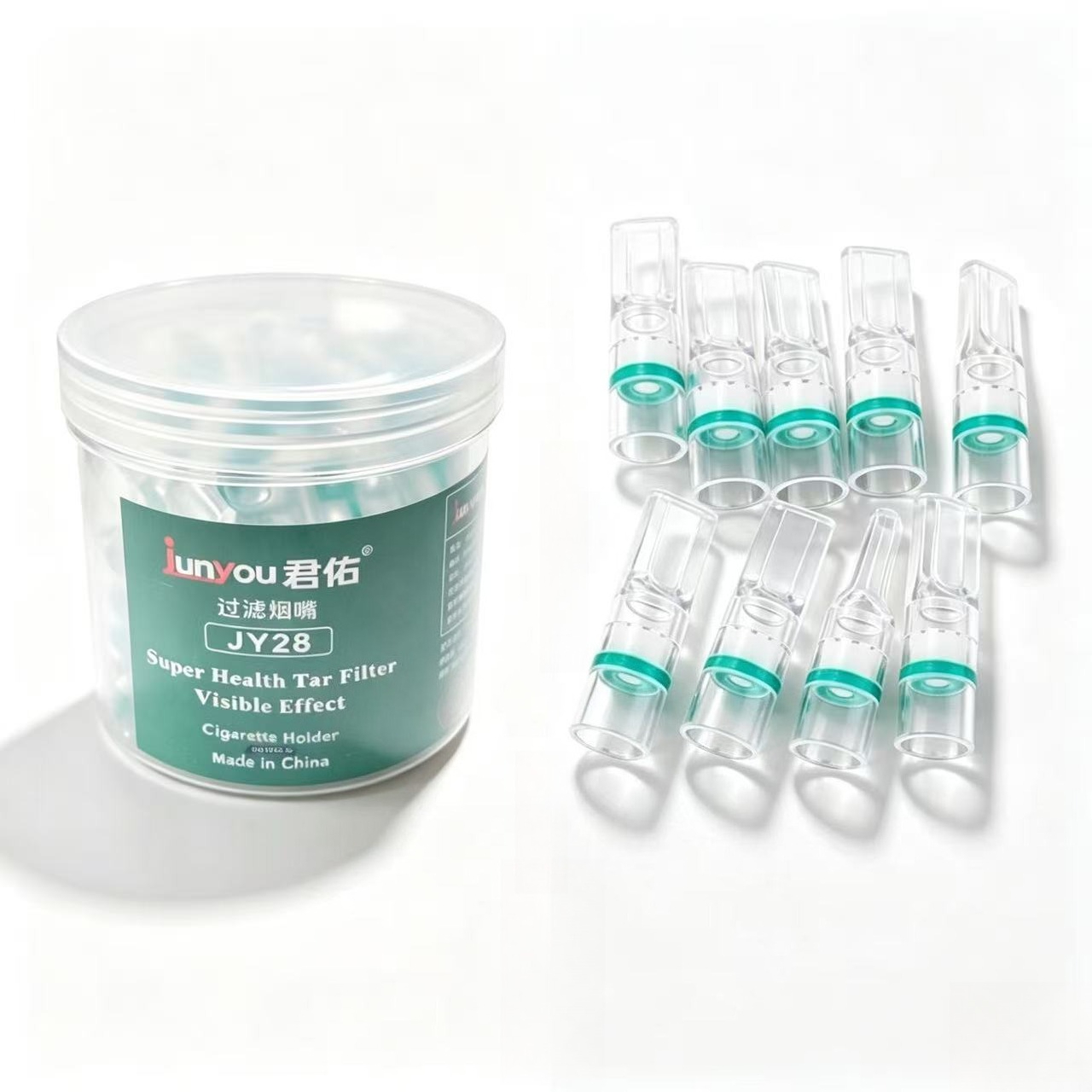 Smoking & Vaping Accessories - Microfiltro descartável, mini bocal para cigarro,