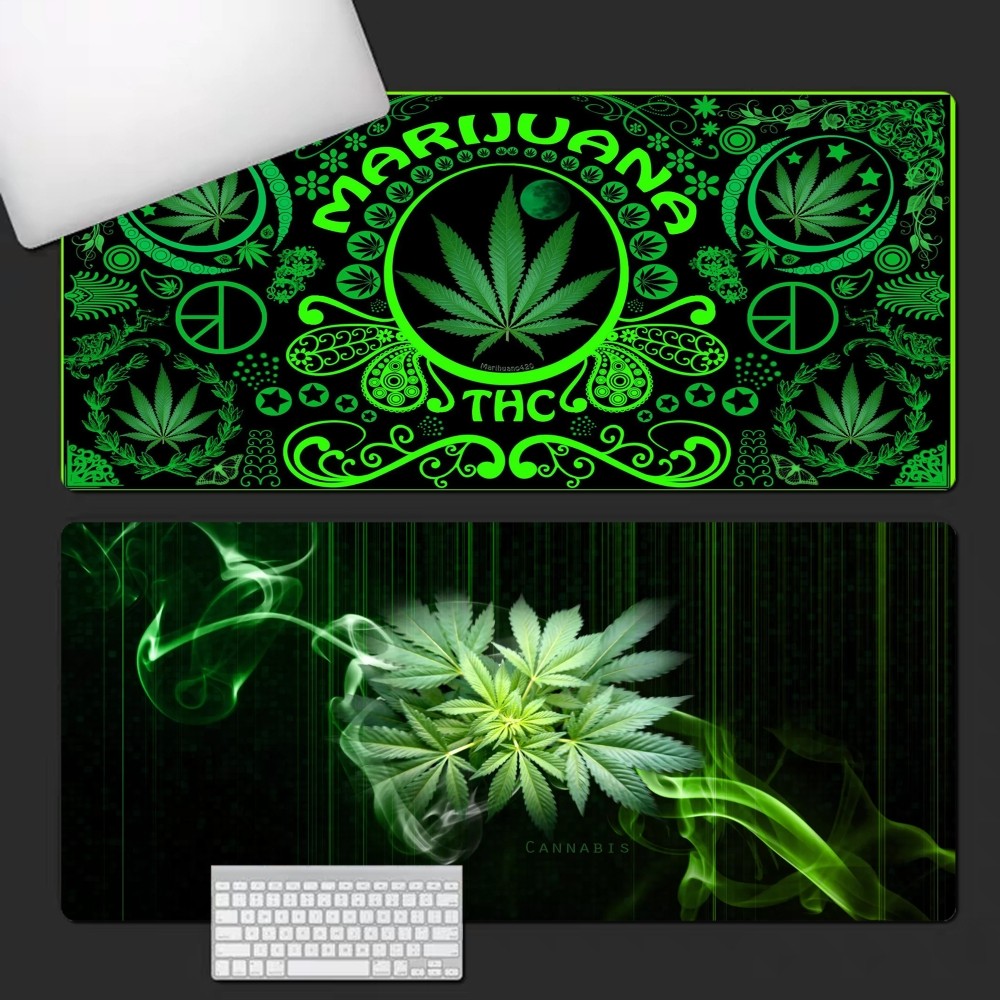 Weed Vaping Accessories - Engraçado Fumar Erva Daninha 420 Mousepad,
