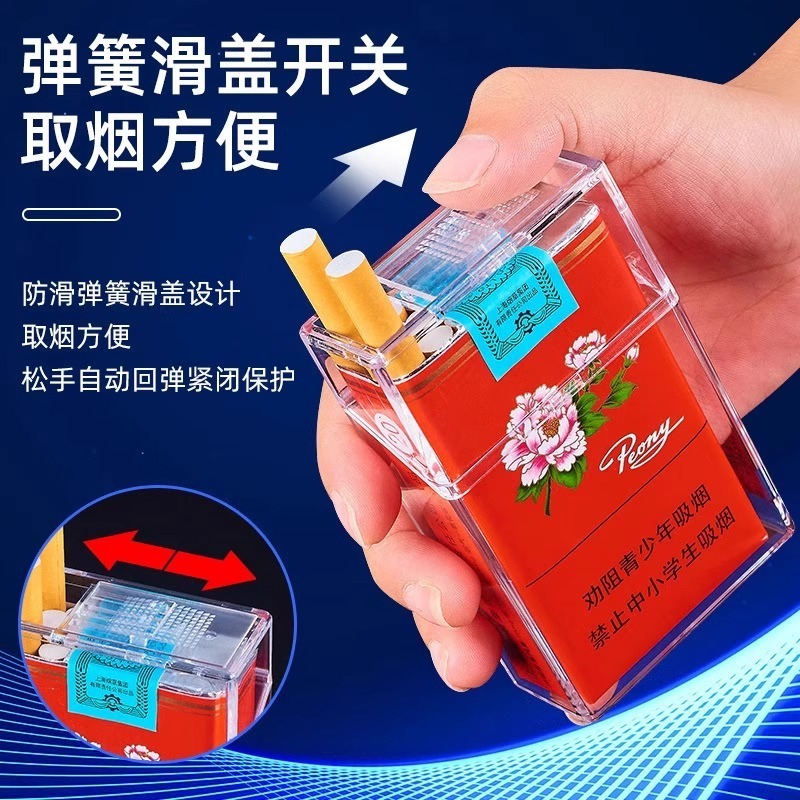 Transparente flip cover desliz - Smoking & Vaping Accessories avaliação e preço